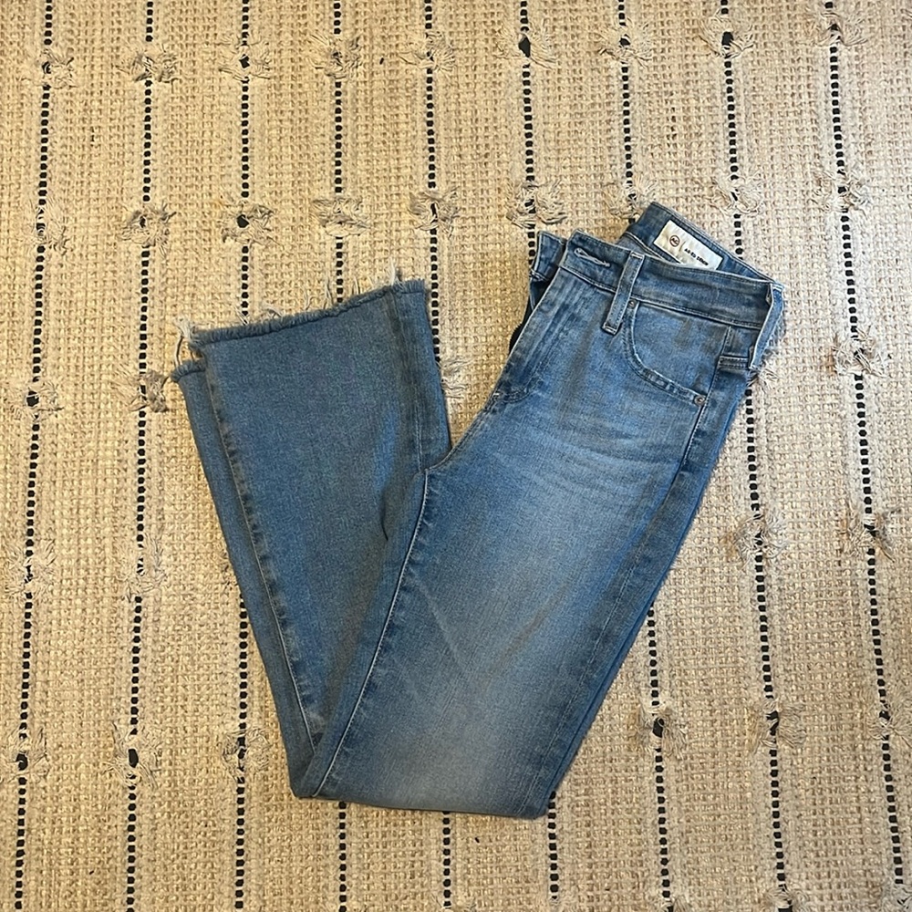 AG Farrah Crop Bootcut Jeans
